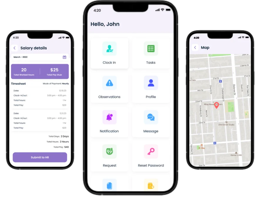 Employee/Driver App