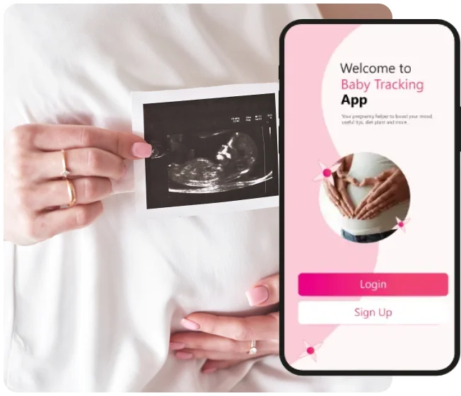 Smart Baby Tracking App UI
