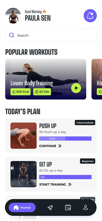 Customer App Features: Personalized Fitness Experience