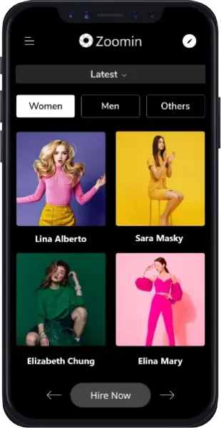 Customer Home App Screen
