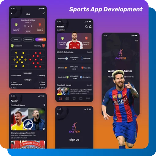 How we jumped into the Sports application development?