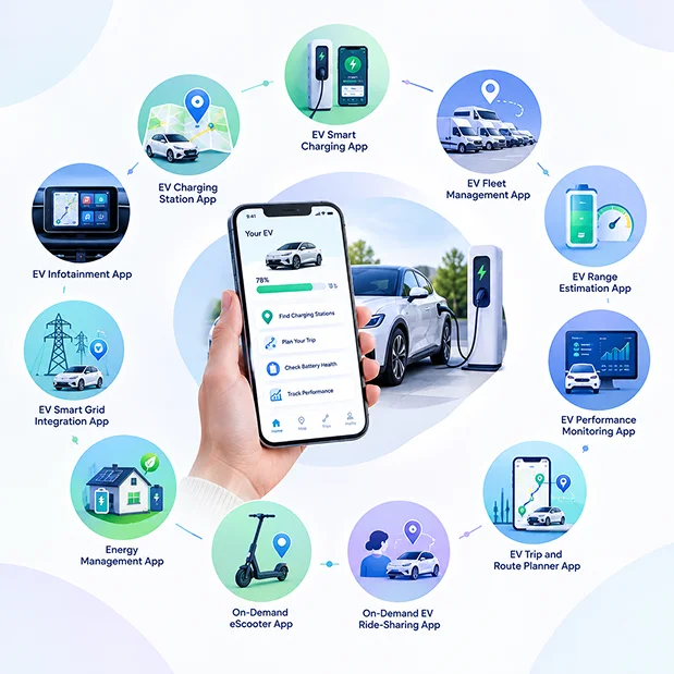 Types of EV Apps We Develop