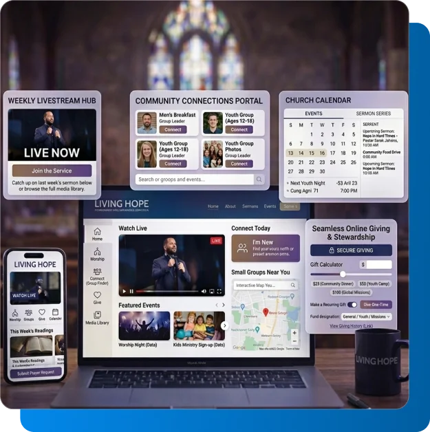 How we started believing in development for Church websites?