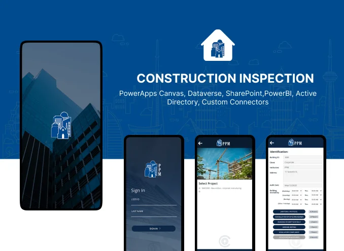 Construction Inspection Log PowerApps