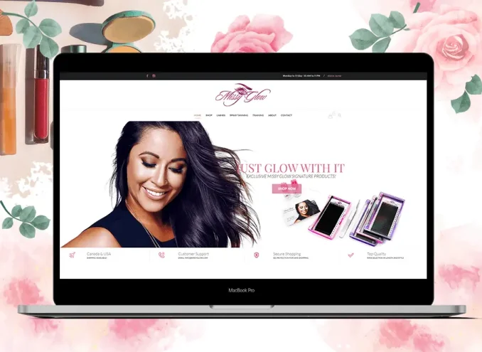 E-Commerce Website for beauty products