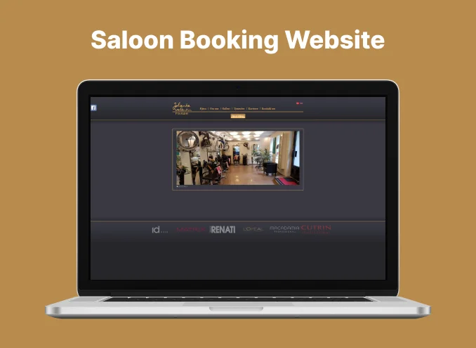 Salon Booking Website