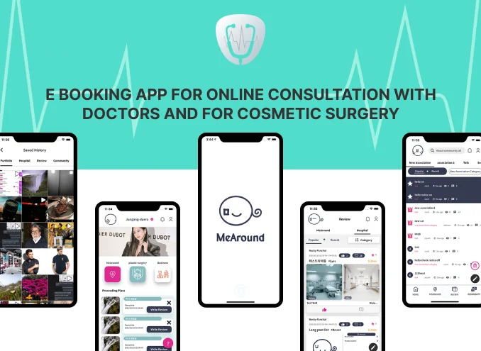 e Booking App for Online Consultation with Doctors and for Cosmetic Surgery