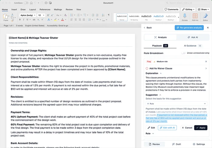 Advanced Reporting and Collaboration