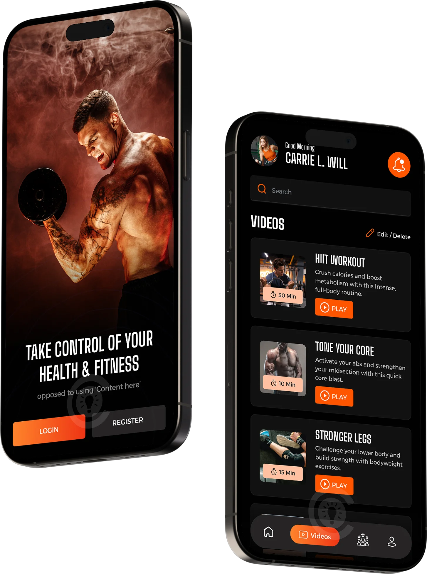 Workout Mobile App